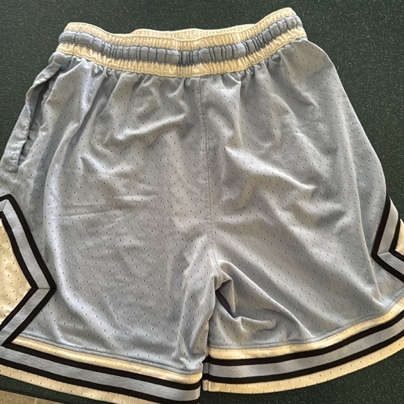 Men's Light Blue Athletic Shorts - Picture 2 of 2